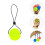2Pcs Portable Yellow Hand Grip Strength Trainer Balls for Exercise 10
