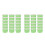 100Pcs High-Temp Resistant Green Cupcake Holders Paper Baking Cups 1
