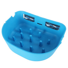 Fly Line Basket with Silicone Spikes, Super Light Floating Flexible Stripping Basket for Boat – Blue, 13.38x9.84x4.72in