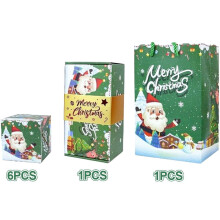 Explosion Gift Box Red Green Folding Bouncing 1 Piece