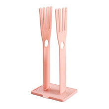 Collapsible Kitchen Glove Holder & Drying Rack – Vertical Drain Stand for Rubber Gloves, Mittens, Compatible with Most Gloves