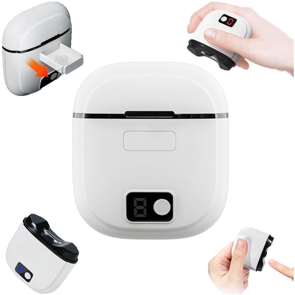 Electric Nail Clippers for Seniors with LED Light and