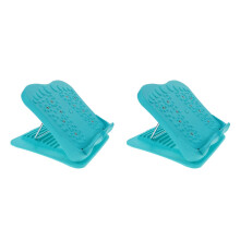 2Pcs Durable Foldable Fitness Incline Board for Foot and Calf Massage