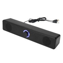 Long computer speakers.Multimedia Speaker 9D Surround Sound Bluetooth/Wired...