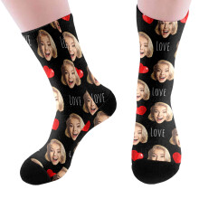 DIY Custom Socks With faces Sock With Picture Funny Print Photo Socks Customized Novelty Sock For Men Women