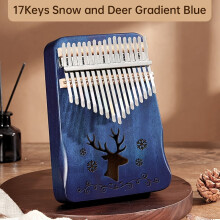 17-Key Thumb Piano Kalimba Beginner-Friendly Finger Piano for Girls, Easy-to-Learn Birthday Gift and Trendy Musical Instrument