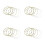 24Pièces Cordes Guitare Universelles Métal Acier Durable 1