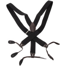 Mens Braces for Trousers Adjustable Elastic Polyester for Suits and Jeans