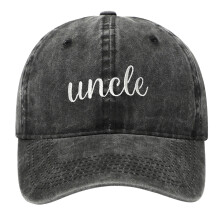 Vintage gewassen baseballpet, unisex, katoen, snapback