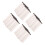 12Sheets Black Waterproof Eyebrow Stickers 3D Bionic Realistic Decals 1