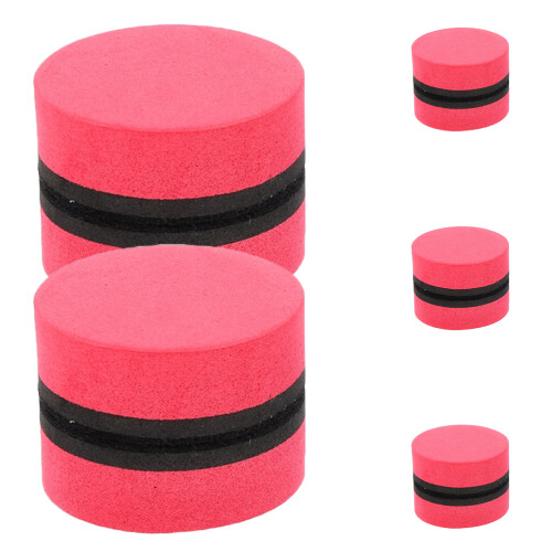50Pcs Red Eva Felt Chalkboard Erasers for School Whiteboard Cleaning 1