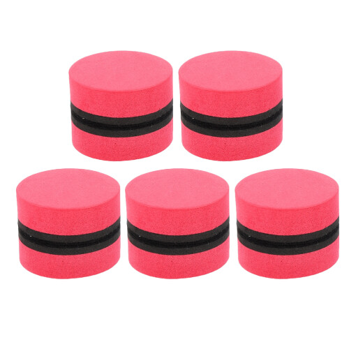 50Pcs Red Eva Felt Chalkboard Erasers for School Whiteboard Cleaning 2