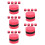 50Pcs Red Eva Felt Chalkboard Erasers for School Whiteboard Cleaning 4