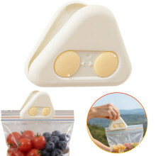 Food Sealer,Chip Clips With Date Adjustable Airtight Grip Kitchen Organization Chip Clips Snacks Bread Storage For Kitchen Home Bread Locker Decor
