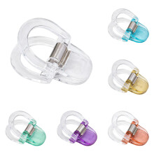 6 Pcs Adjustable Hem Clips for Pants – Invisible, Instant Shortening for Jeans, Trousers, Dress Pants, Multicolor (Compatible with All Pants)