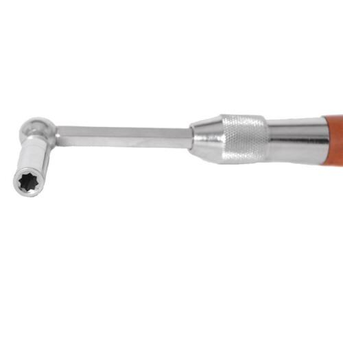 Professional Piano Tuning Hammer Wrench Tool Octagon Core Hammer Solid Wood Handle Piano Tuning Tool 2