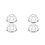4Pcs Durable Silver Detector Wire Guard Smoking Alarm Shield Home 1