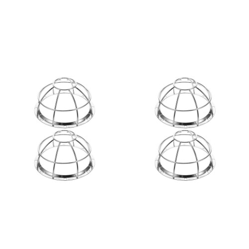 4Pcs Durable Silver Detector Wire Guard Smoking Alarm Shield Home