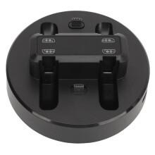 6-in-1 Game Controller Charger Station, ABS Safe Fast Charging Stand