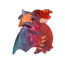 Cute Cartoon Dinosaurs Hair Claw Clips Headwear Large Hair Clips Strong Hold Big Hair Jaw Clips for Thick and Thin Hair