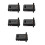 5Sets Wireless Audio Streaming Amplifier Black ABS Metal for Home Use 1