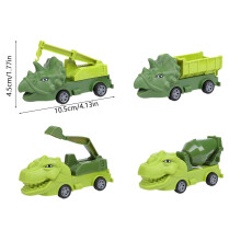 Dinosaur Inertia Vehicle Set 4-Piece