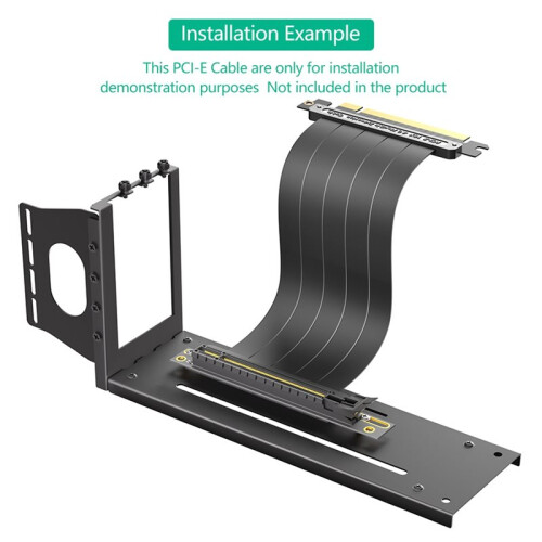 Vertical GPU Mount Bracket, 3 Slots  Card Holder with Hardware, EGPU Dock, External GPU Docking Station 2