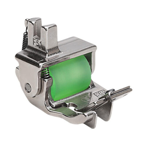 Roller Presser Foot Adjustable Width Multipurpose Lightweight Roller Hem Presser 1