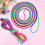 5Stk Chinesisches Elastisches Sprungband Für Kinder Bunt Und Tragbar 11