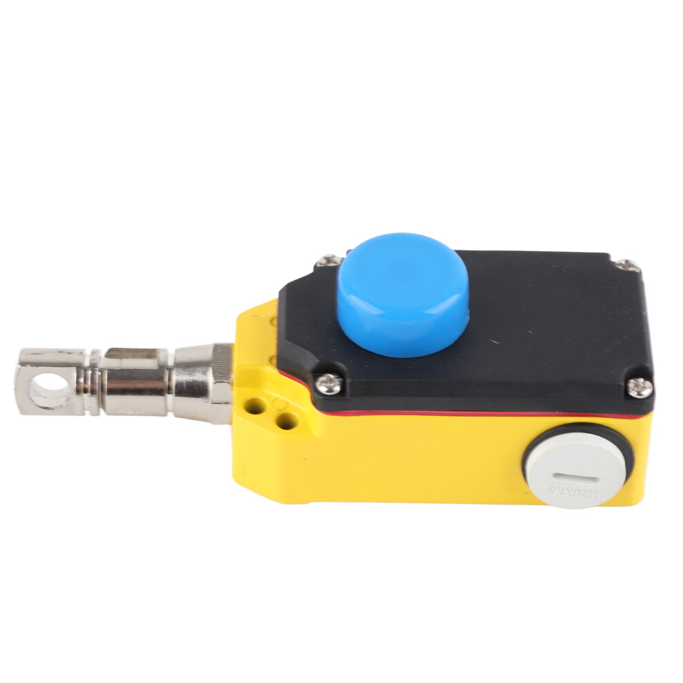 Single Phase Pull Switch Emergency Stop Rope Reset 24-380V, Aluminum 4911387089310