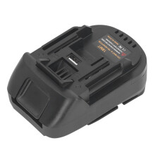 Adattatore per batteria con chip di protezione da sovratensione, converte la batteria Bosch da 18 V in una porta di ricarica USB Makita da 18 V per