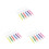 18Pcs Fluorescent Syringe Highlighter Pens for School and Office Use 1