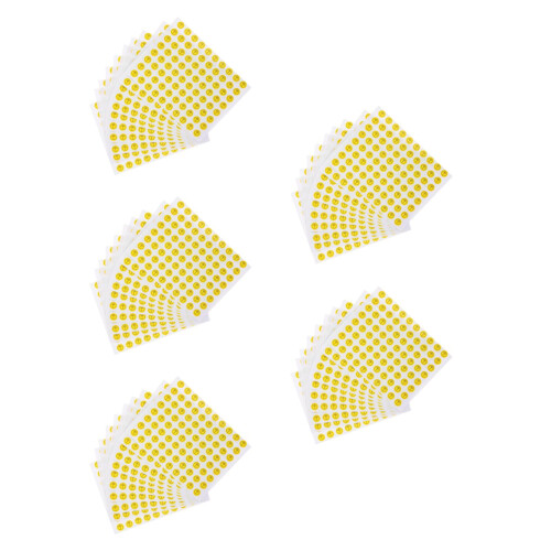 4000Pièces Autocollants Sol Papier Cuivre Durable