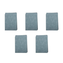 5St Sky-Blauwe Draagbare Whiteboards Met Penhouder En Schrijfvlak PU