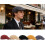 Retro Vintage Baret Hat – Justerbar Bomuld-Lær, 3