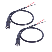 4.0mmx1.7mm Plug Female/Male Power Charging Cable Connector Power Wire Pigtail for CCTV Camera LED Light