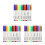 36Pcs Multi Color Erasable Painting Markers Smooth Write for Students 1