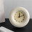Modern minimalist small round wall clock with desktop decoration silent 3