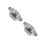 2Pcs Reusable Stainless Steel Serving Bowl with Handles 1