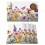 Frühlingshafte Tischsets mit Aquarell-Blumenmuster, 12 Stück 1