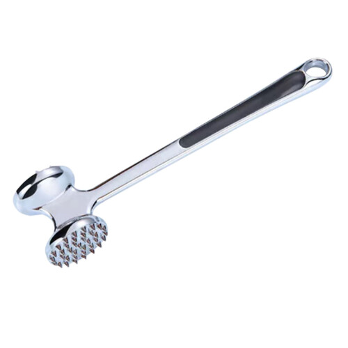 Meat Tenderizer Mallet with Comfortable Grip Handle – for Chicken, Veal, Beef, Steak & More 1