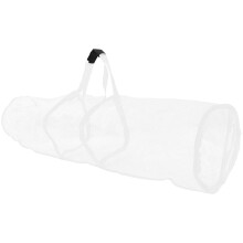 2Pcs Clear White PVC Christmas Wrapping Paper Storage Bags