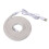 Neon Rope Light 2m / 6.56ft White USB 5V Silicone 2