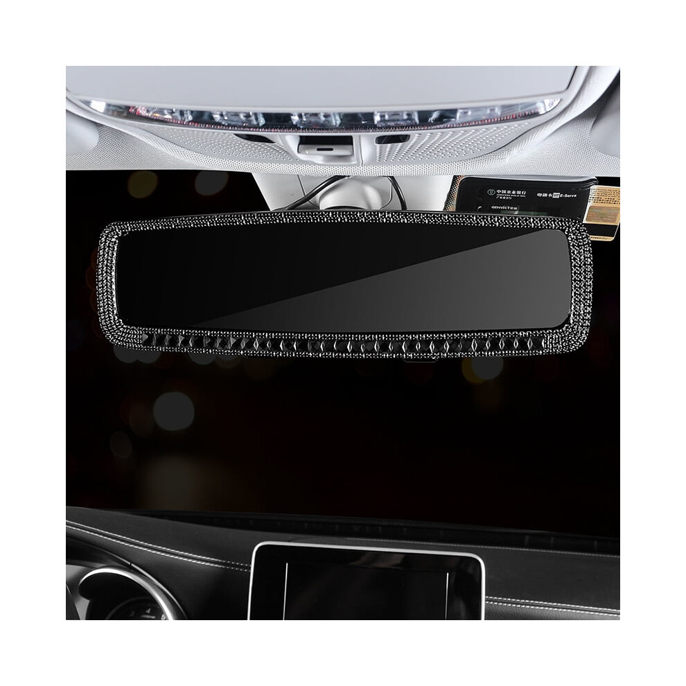 Rhinestone Rearview Mirror Decoration 1 Piece 939152579396