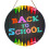 Ξύλινη κρεμαστή πλάκα πινακίδας BACK TO SCHOOL, διακόσμηση τοίχου τάξης με θέμα τον 1