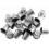 Pekkaxy20 τεμάχια Δακτύλιοι Ραπτικής Δακτύλιοι για Παπλώματα Προστατευτικό Δακτύλων 1
