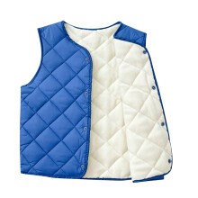 Mouwloos, lichtgewicht, gewatteerd vest, bovenkleding, jassen en vesten, wintervest voor tienermeisjes (10-12 jaar).