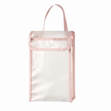 Sac de rangement souple suspendu avec crochet mural pour serviettes de bain