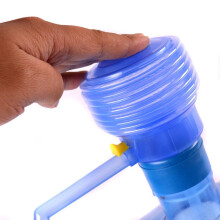 Waterkraanaansluiting! 1 drinkwaterpomp, 3 slangverlengstukken, drinkwaterdispenser voor binnen, waterdispenser met drukknop, gemakkelijk te