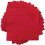 Small Beverage Napkins - 5 x 5 - Red - 50/Pack 1